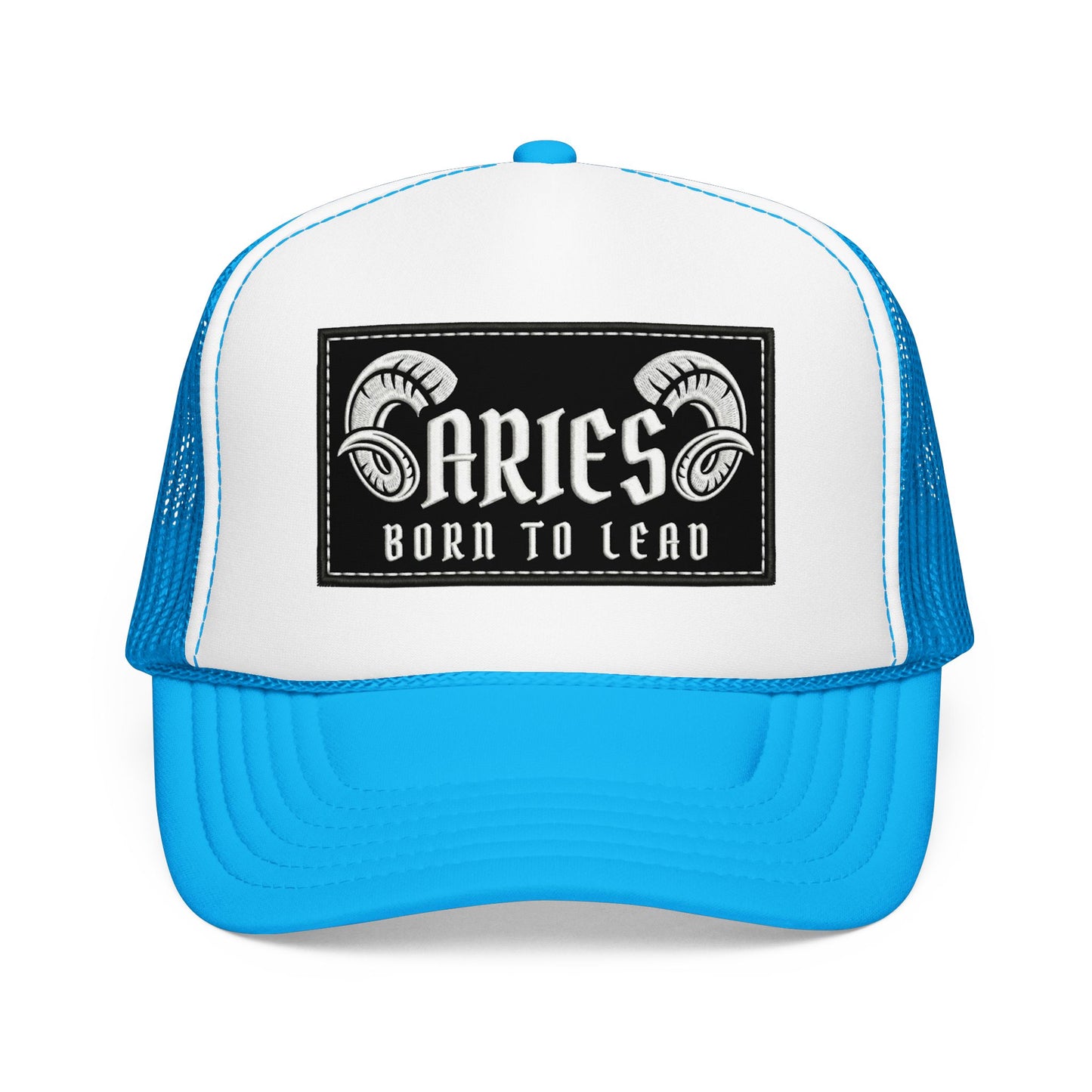 Trucker Hat - Aries 'Born to Lead' Zodiac Cap