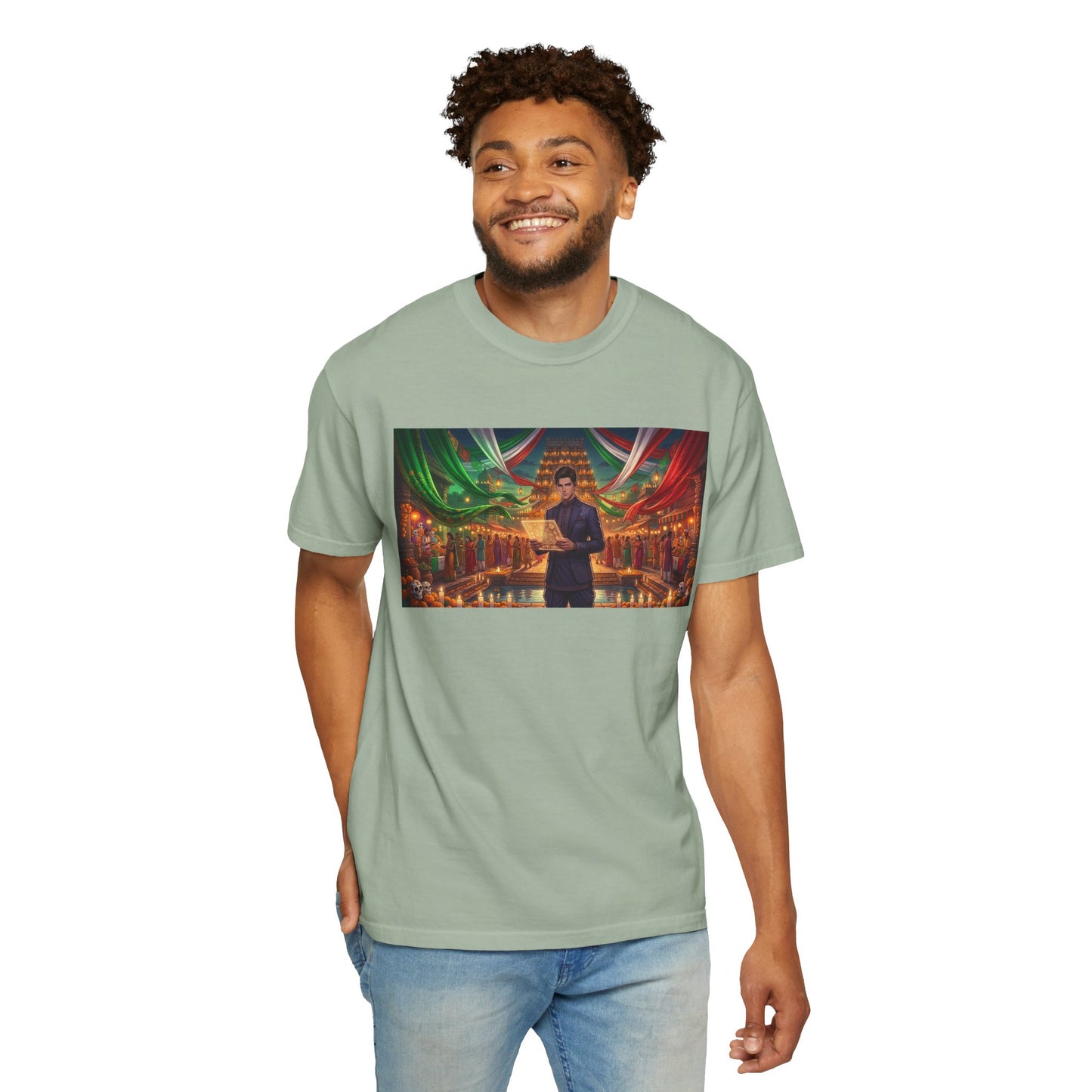Mexican Festival Night T-Shirt — Cinematic Streets Graphic Tee