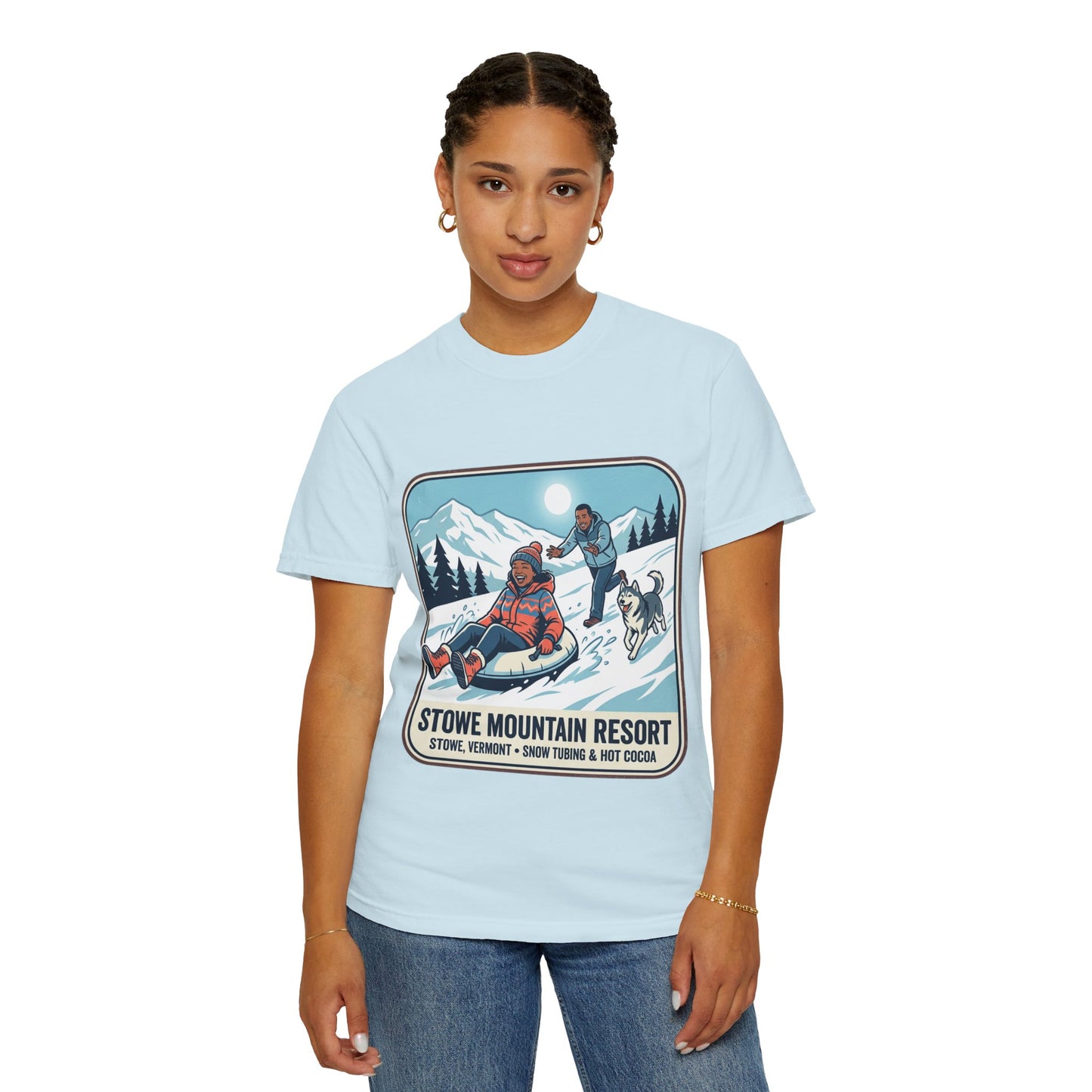 Stowe Mountain Resort Snow Tubing T-Shirt