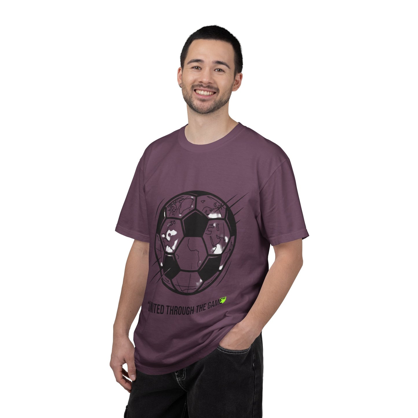 Soccer Unity T-Shirt — "United Through the Game" Graphic Tee