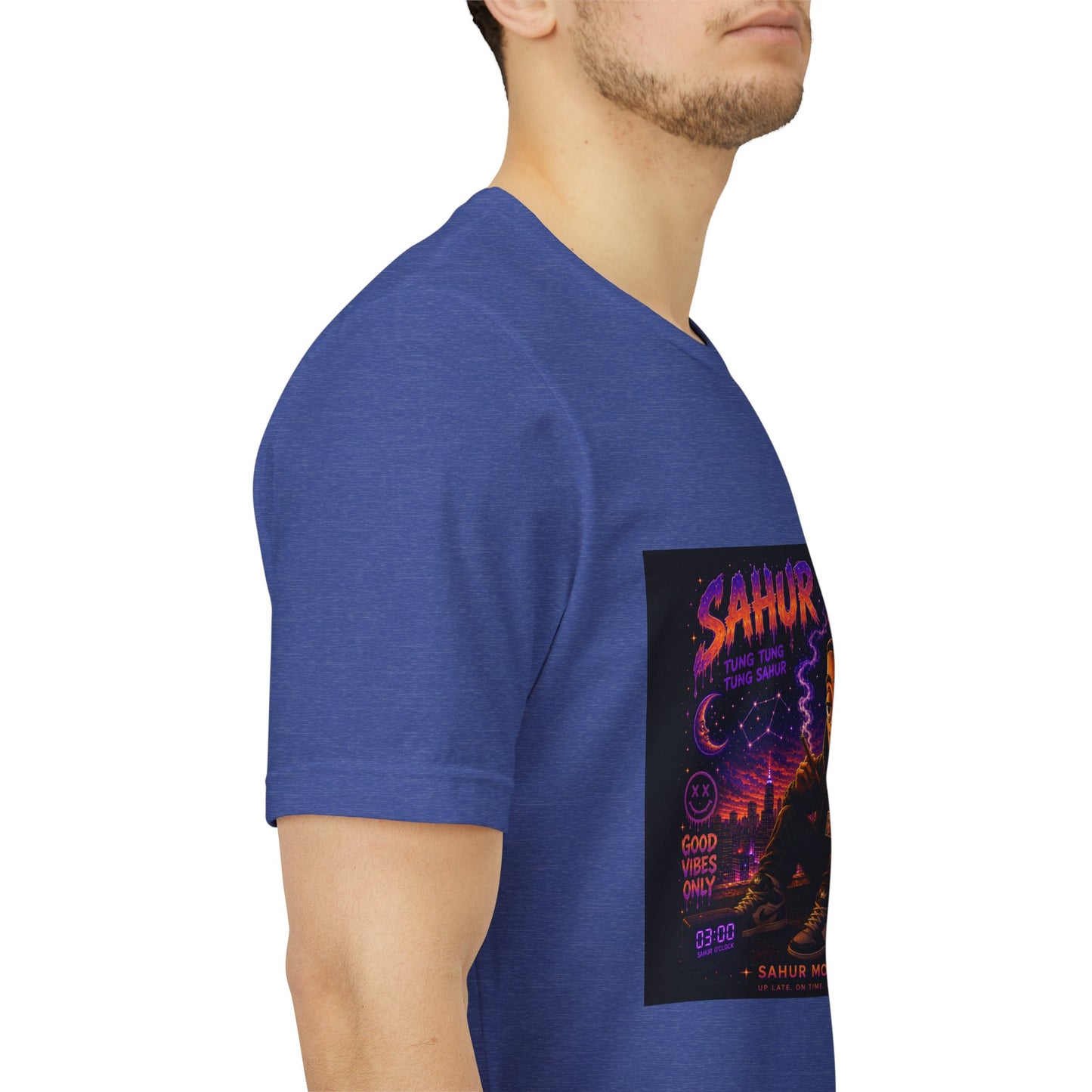 Tung Tung Tung Sahur SOLO Night Smoke DOLO Tee — Urban Chill Cartoon Design