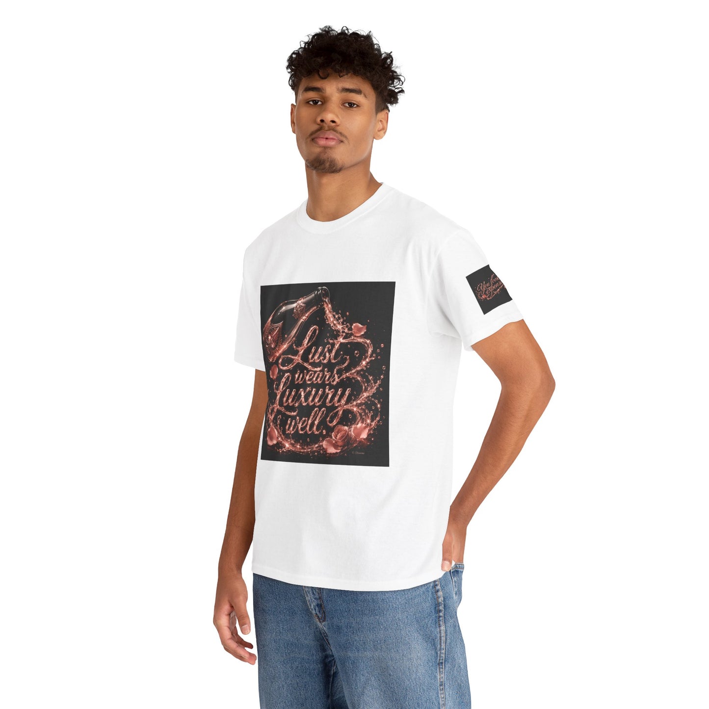 Lust Treats Luxury Well T-Shirt – Vintage Script Graphic Tee