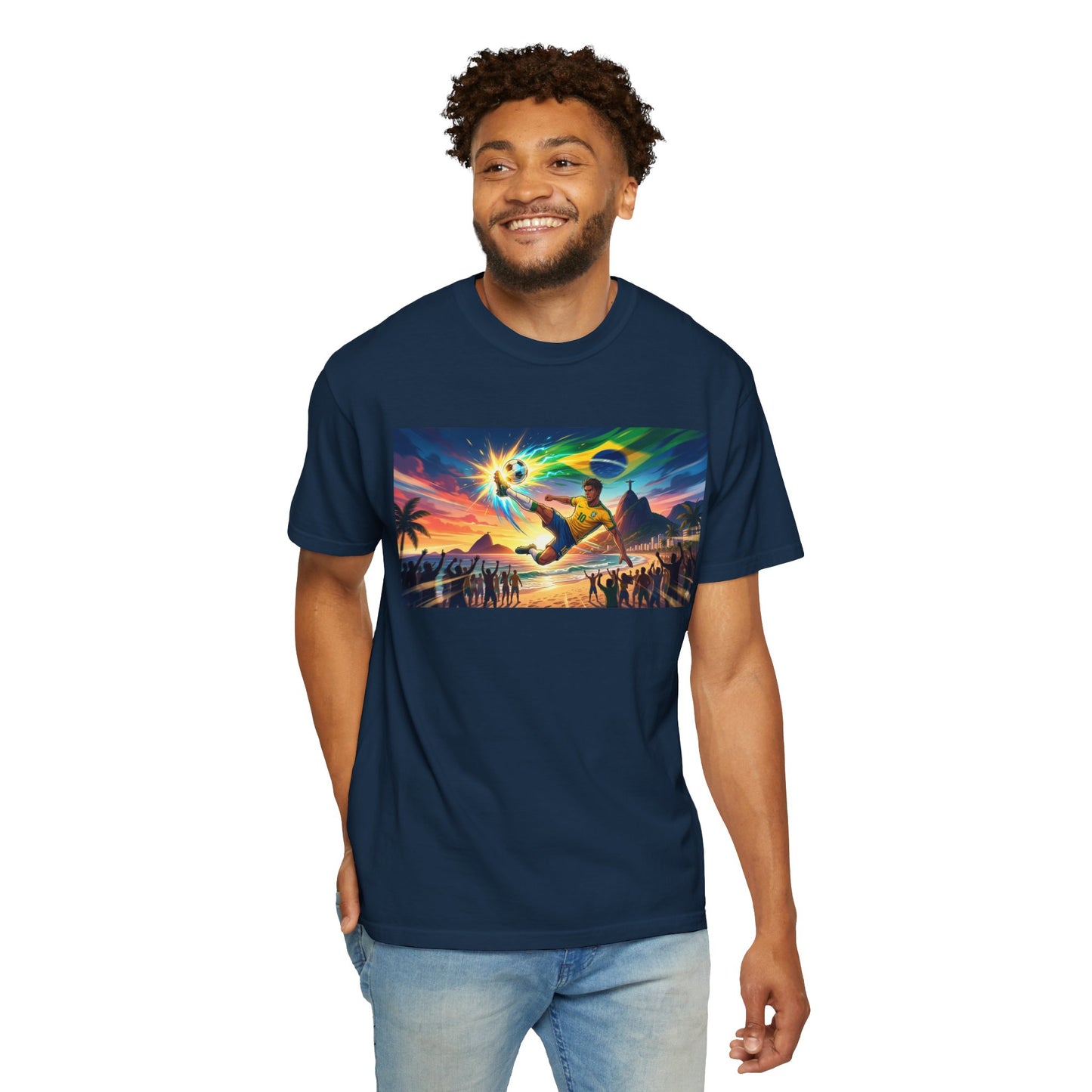 Brazil — Energy + Football Graphic T-Shirt