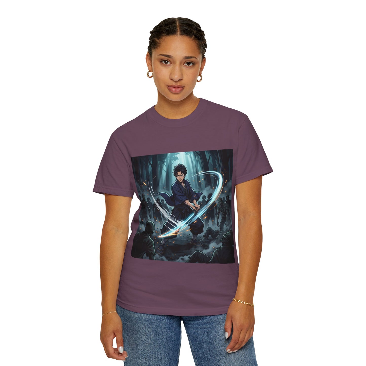 Mage Battlemage T‑Shirt — Fantasy Wizard Magic Sword Illustration Tee