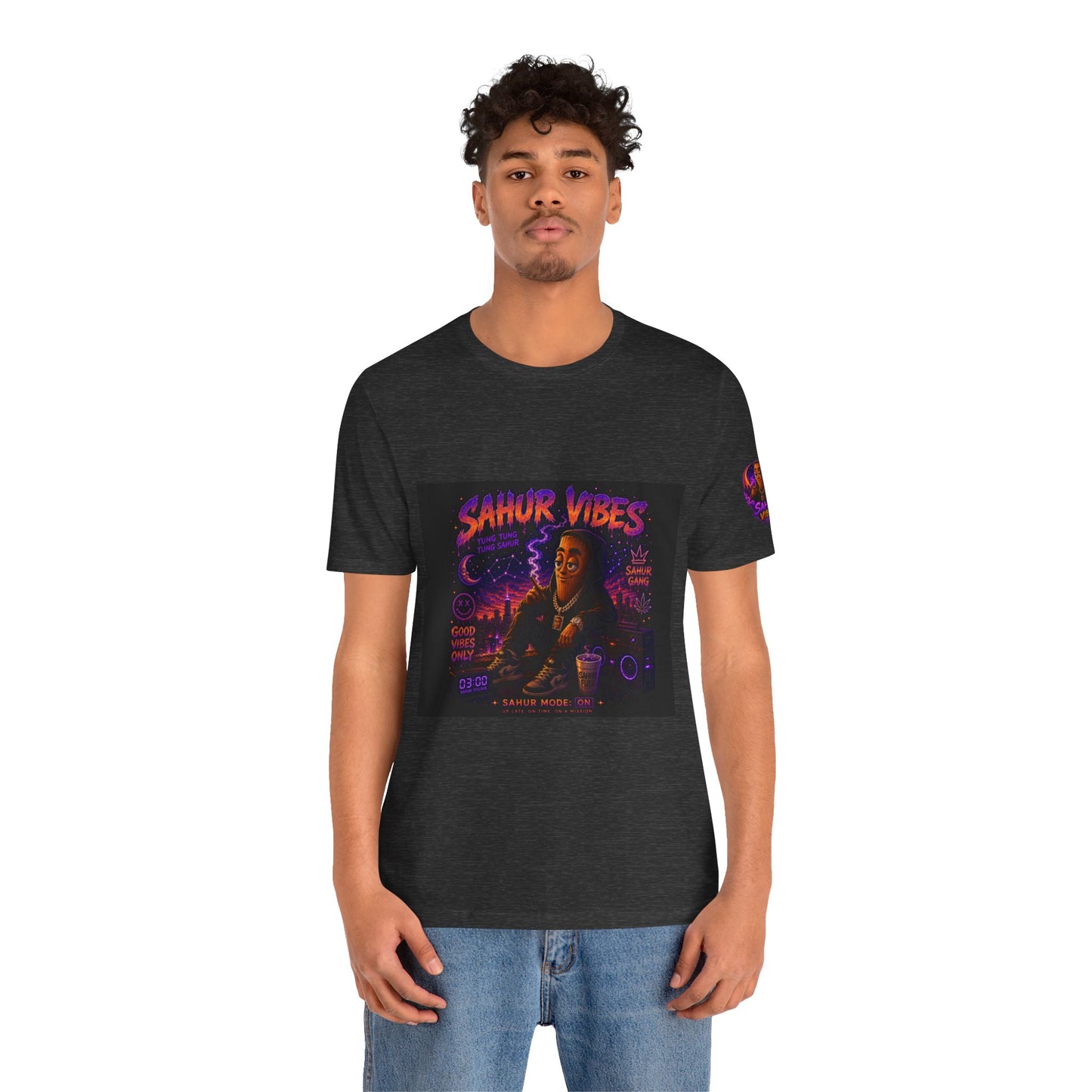Tung Tung Tung Sahur SOLO Night Smoke DOLO Tee — Urban Chill Cartoon Design