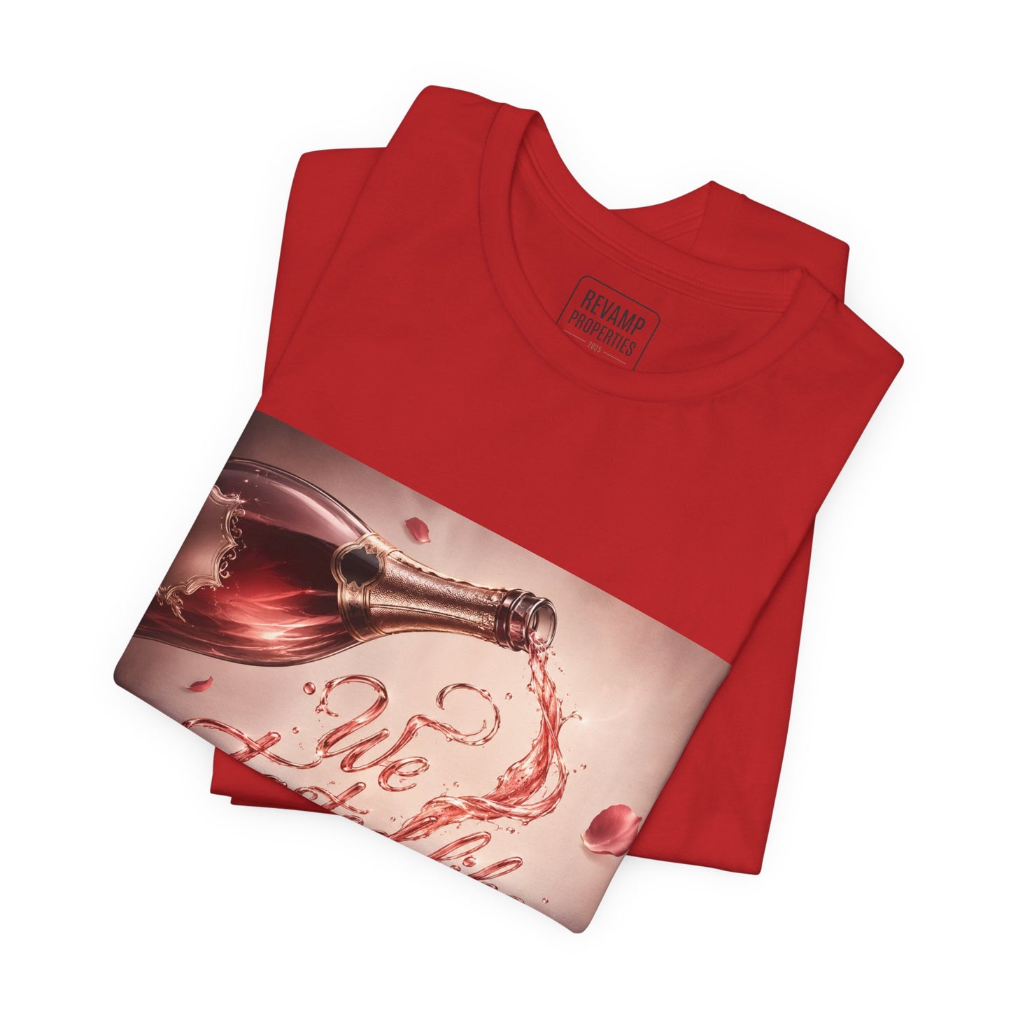 We Tasted Like Bad Decisions T shirt - Pink Champagne Pleasure Graphic Tee