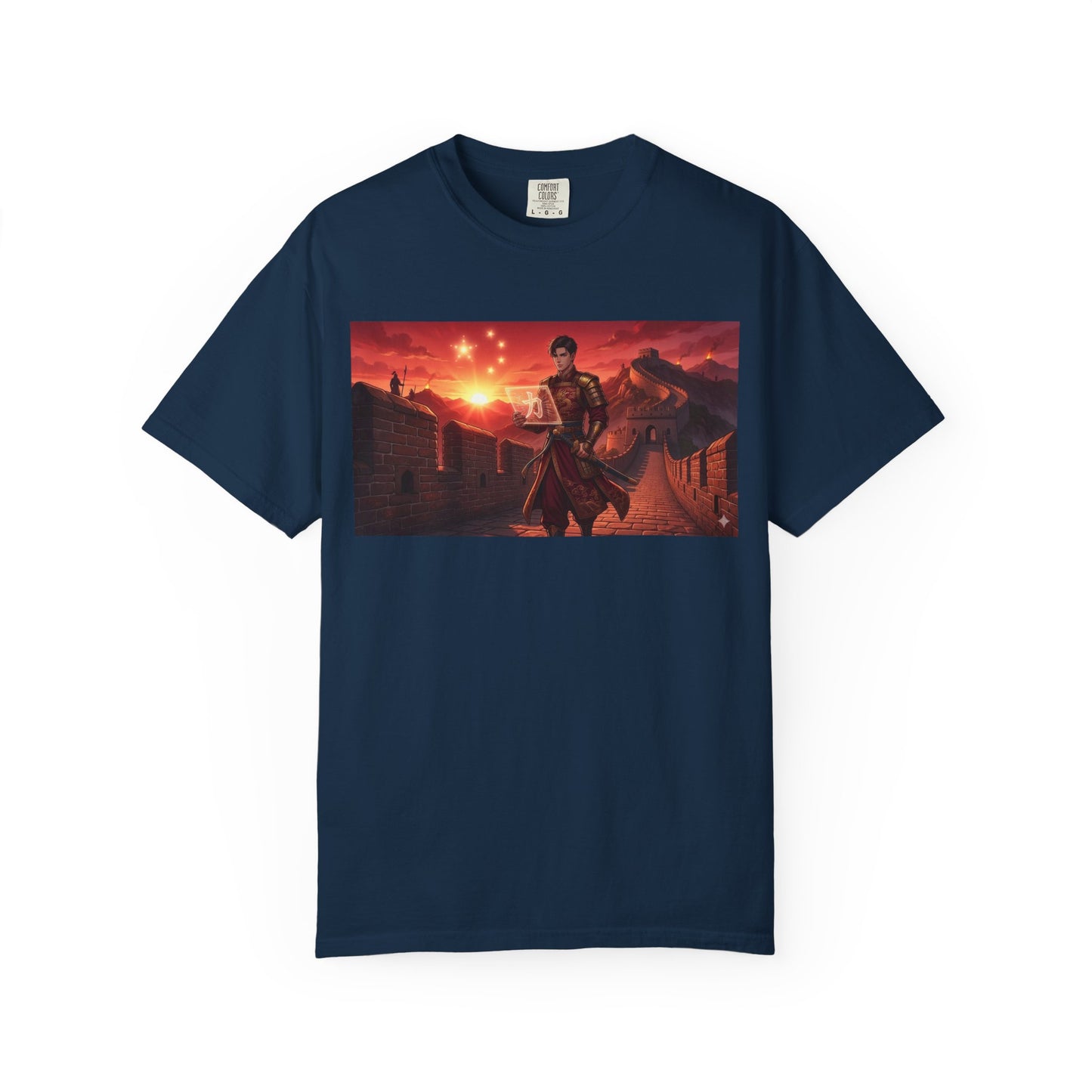 Scout Regiment Sunset T-Shirt — Anime Military Wall Scene