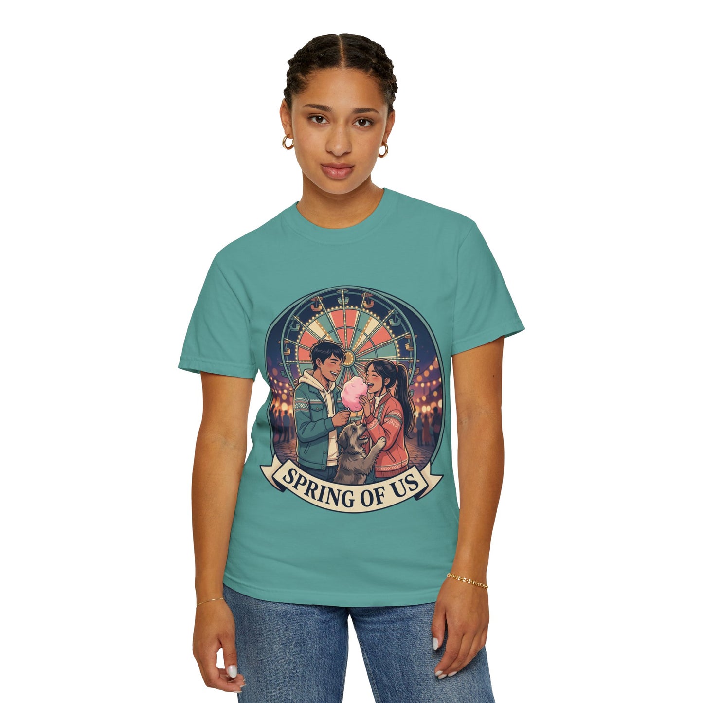 Spring of Us T-Shirt — Romantic Carnival Graphic Tee