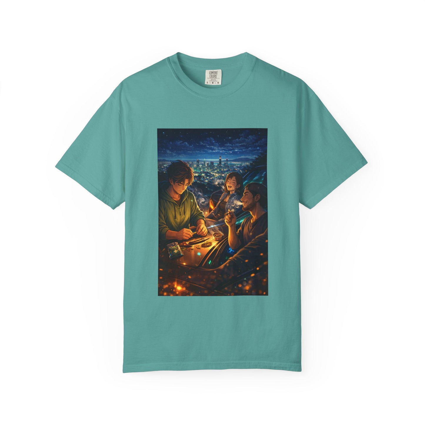ROAD TRIP SMOKE SESSION-Unisex Garment-Dyed T-shirt