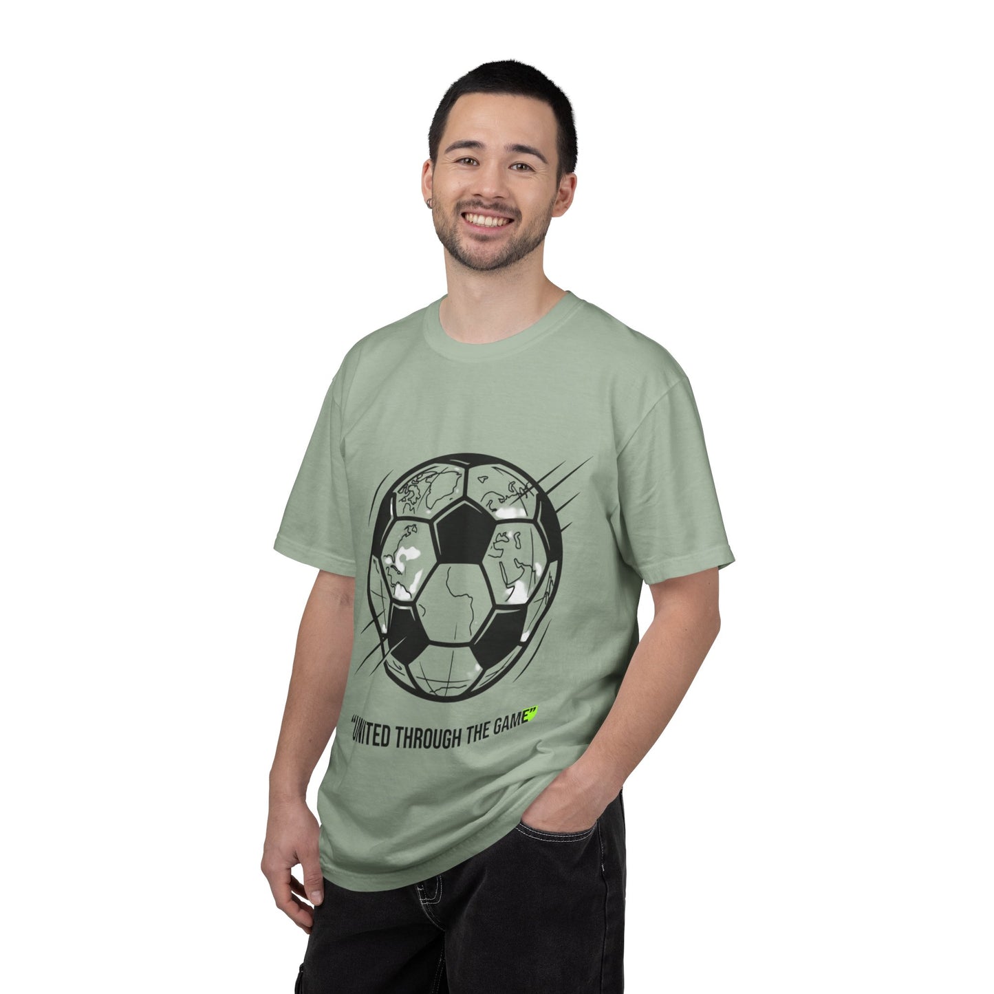 Soccer Unity T-Shirt — "United Through the Game" Graphic Tee