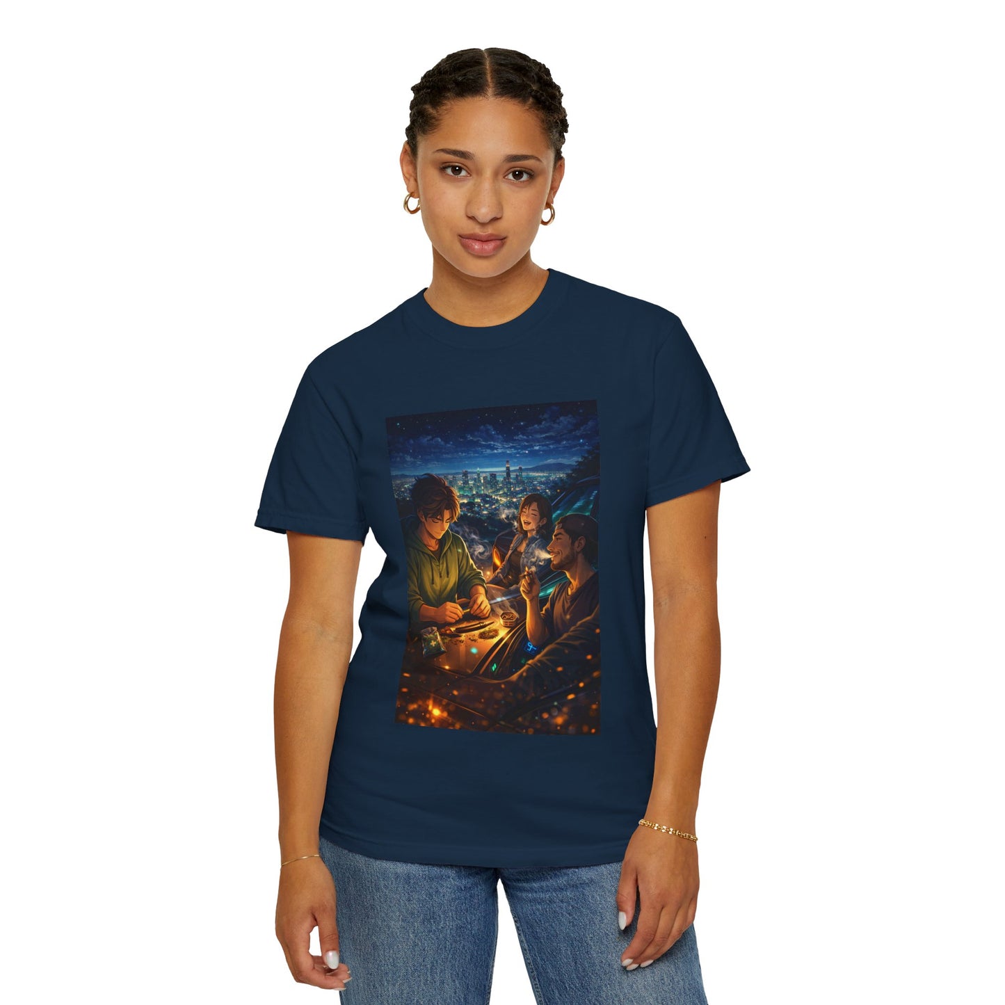 ROAD TRIP SMOKE SESSION-Unisex Garment-Dyed T-shirt