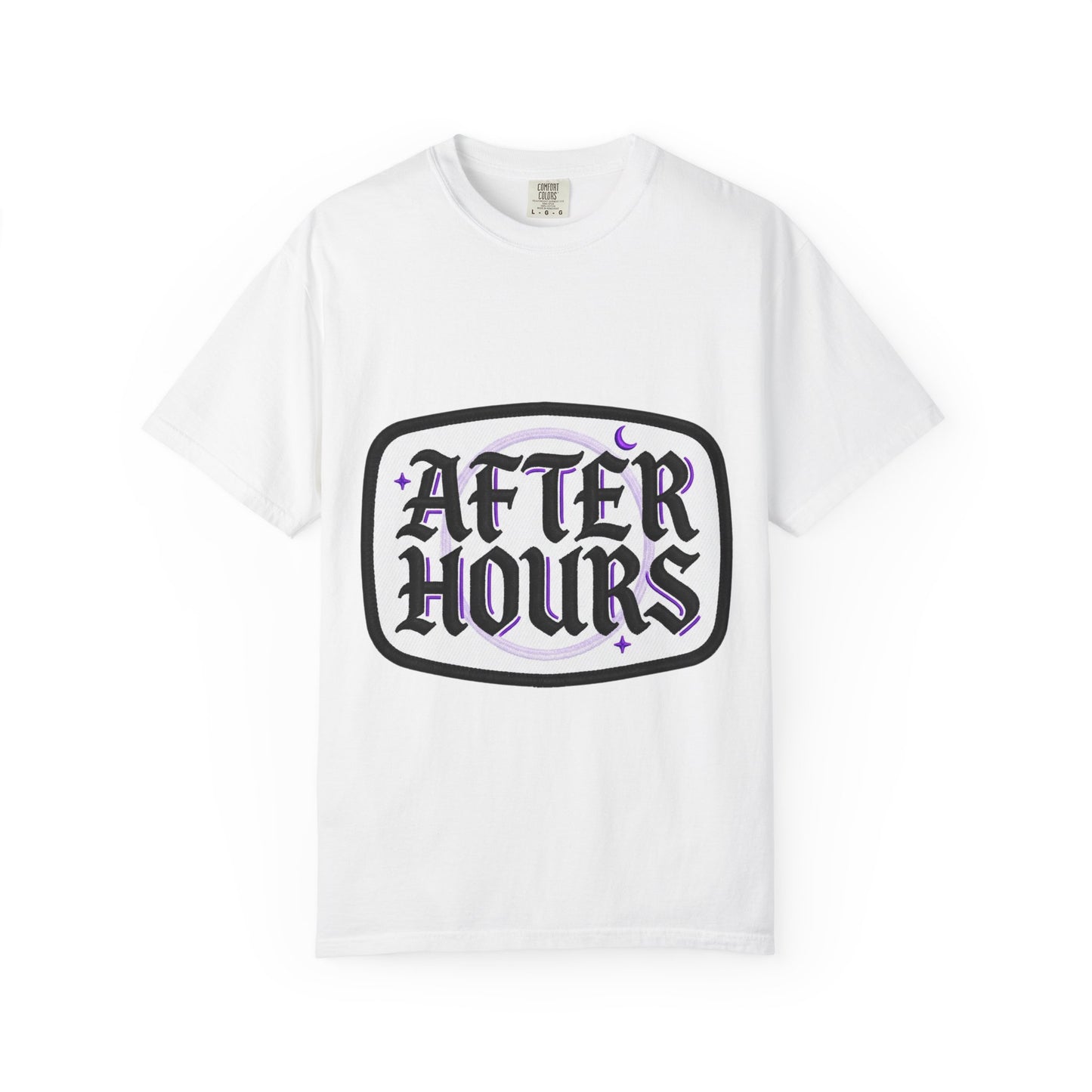 After Hours Graphic T-Shirt — Gothic Moon Lounge Tee