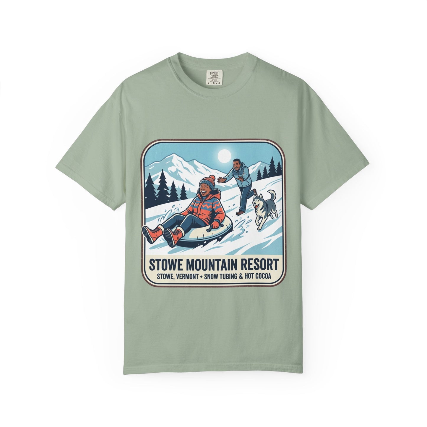 Stowe Mountain Resort Snow Tubing T-Shirt