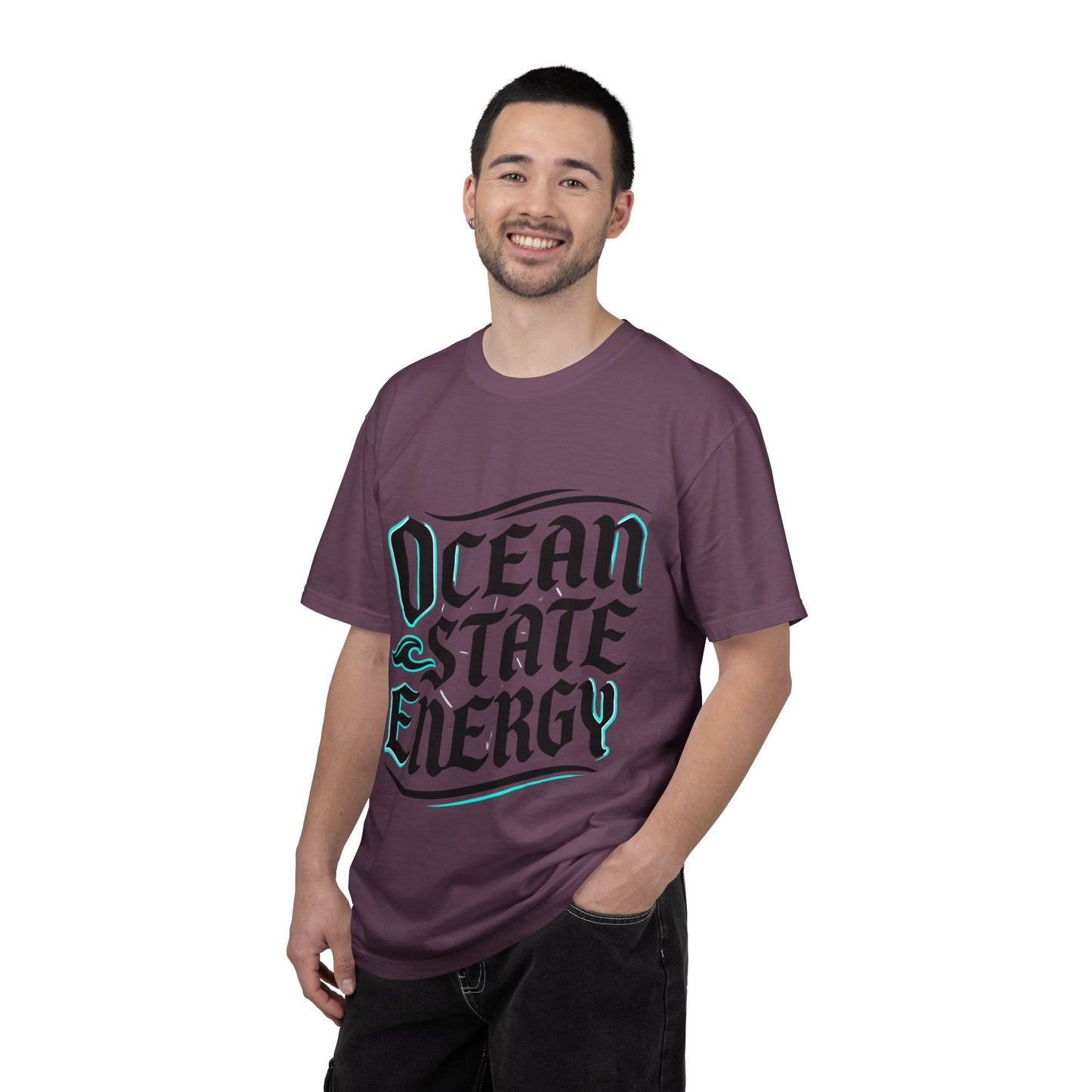 Ocean State Energy T-Shirt — Nautical Script Graphic Tee