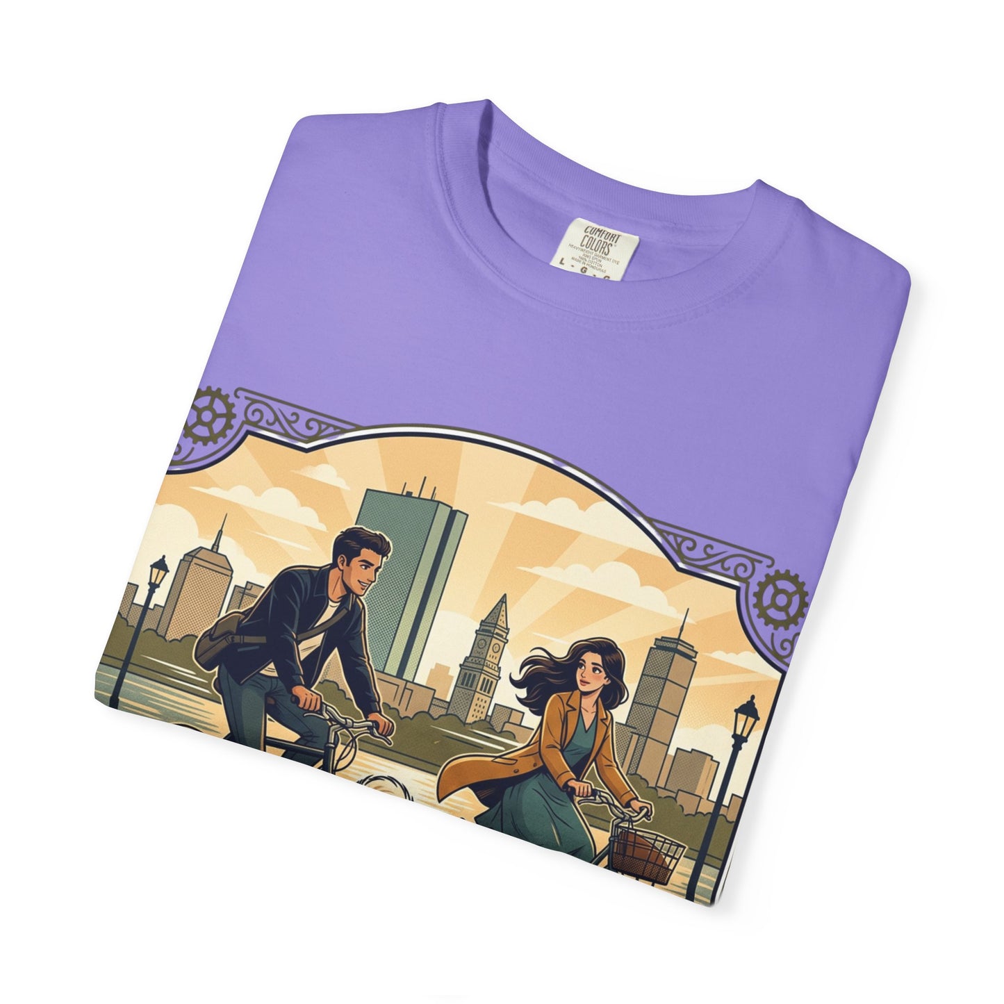 We Ride Together Bicycle Couple T-Shirt