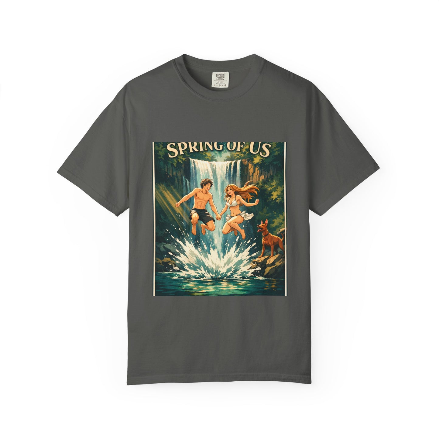 Vintage 'Spring of Us' Waterfall Graphic T-Shirt