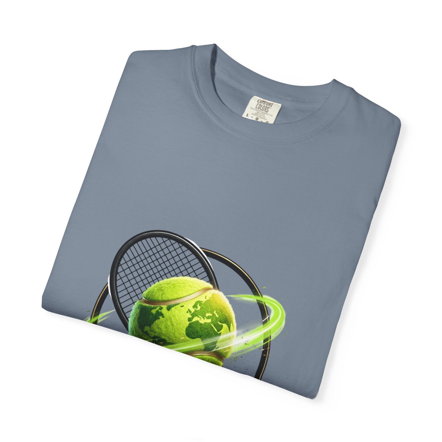 Tennis Globe T‑Shirt — "United Through the Game" Sports Tee