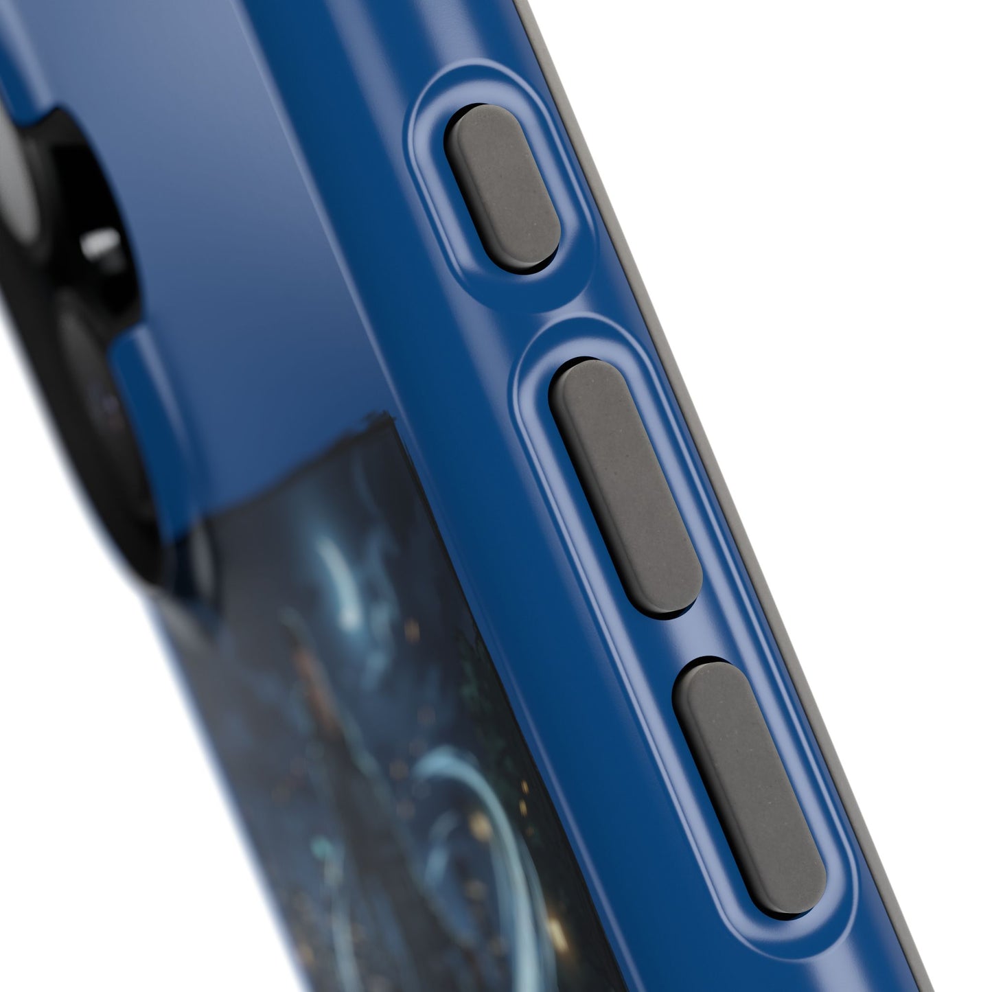 Magnetic Impact-Resistant Phone Case — Night Warrior Sci‑Fi Design