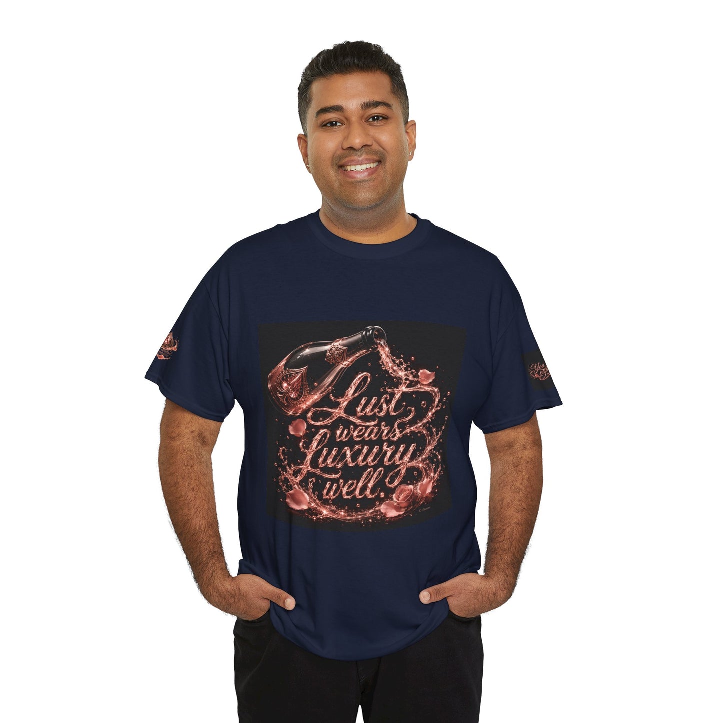 Lust Treats Luxury Well T-Shirt – Vintage Script Graphic Tee