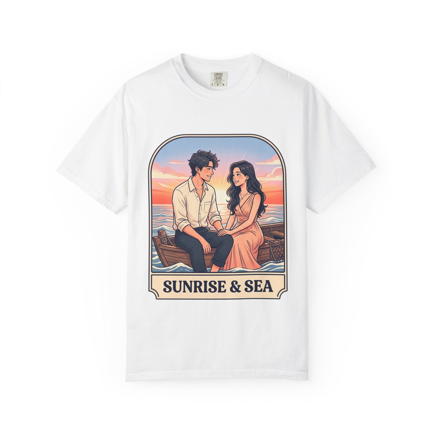 Sunrise & Sea Romantic Beach T-Shirt