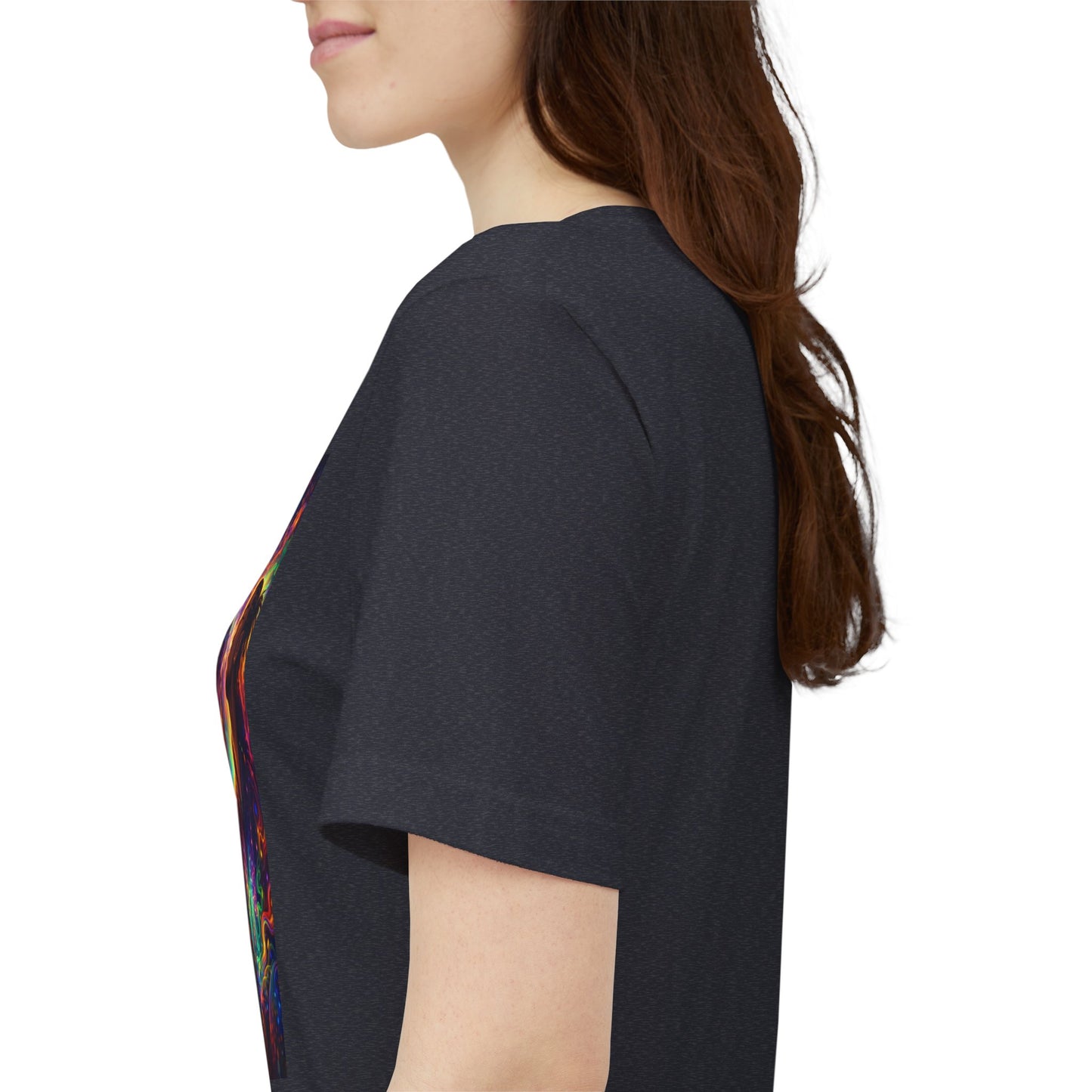 Psychedelic Session T-Shirt — Cosmic Portrait Graphic Tee