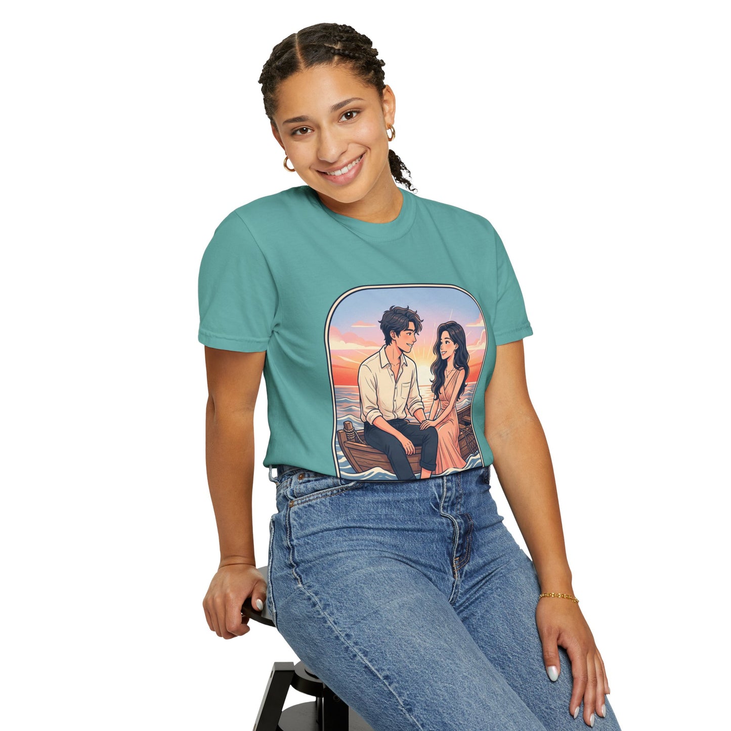 Sunrise & Sea Romantic Beach T-Shirt