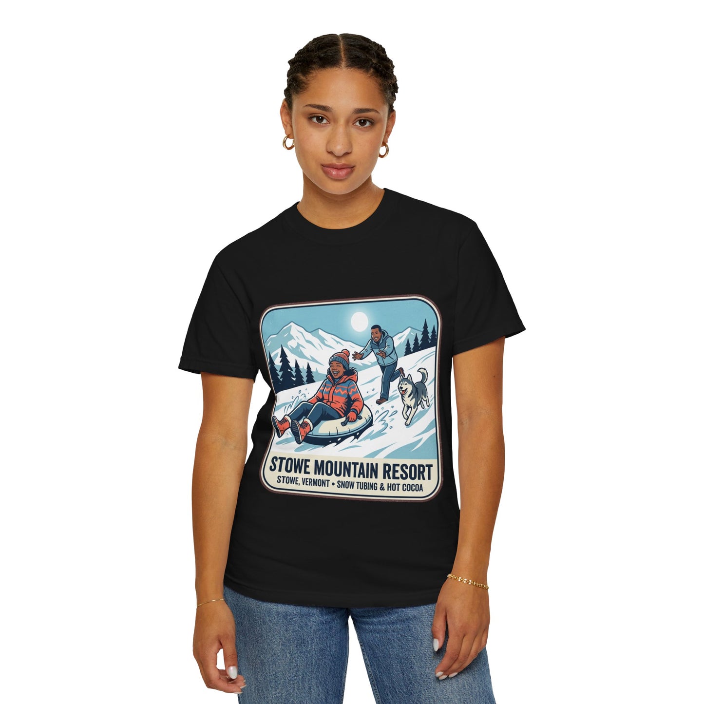Stowe Mountain Resort Snow Tubing T-Shirt