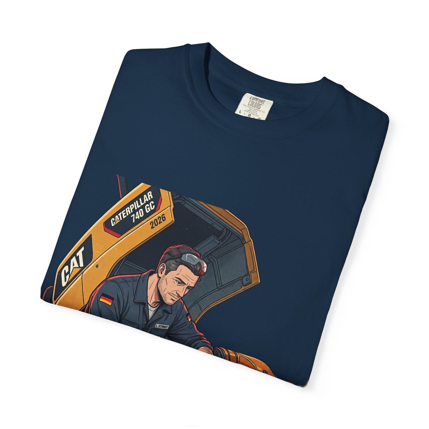 Mechanic Garage T-Shirt — Vintage Auto Technician Illustration