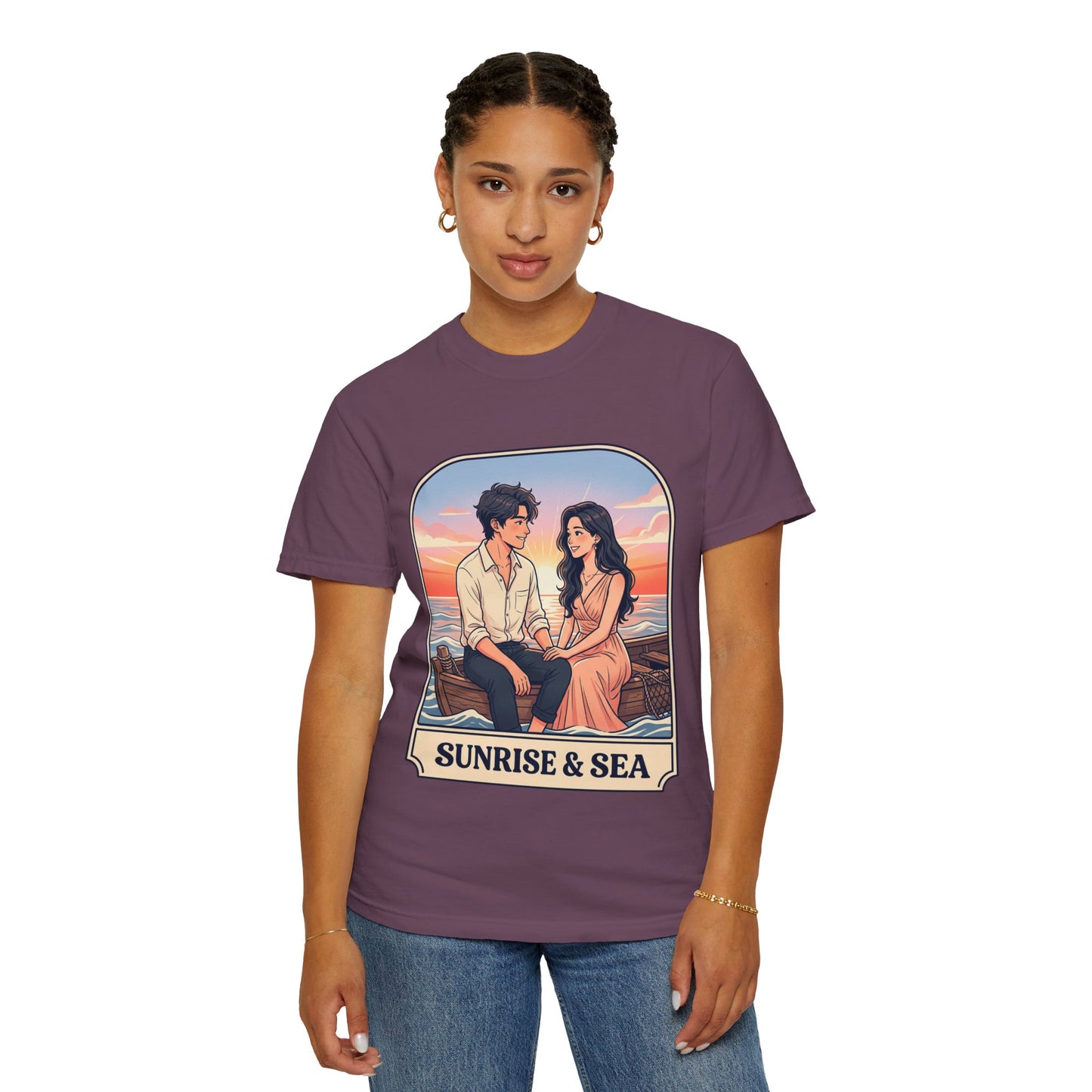 Sunrise & Sea Romantic Beach T-Shirt