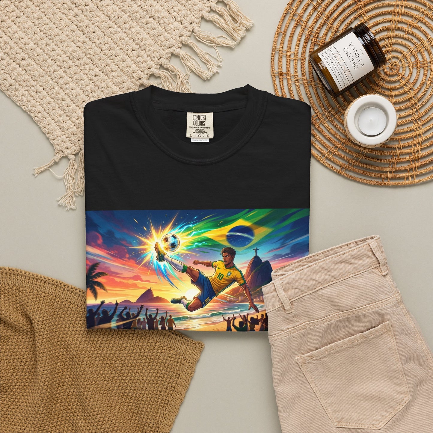 Brazil — Energy + Football Graphic T-Shirt
