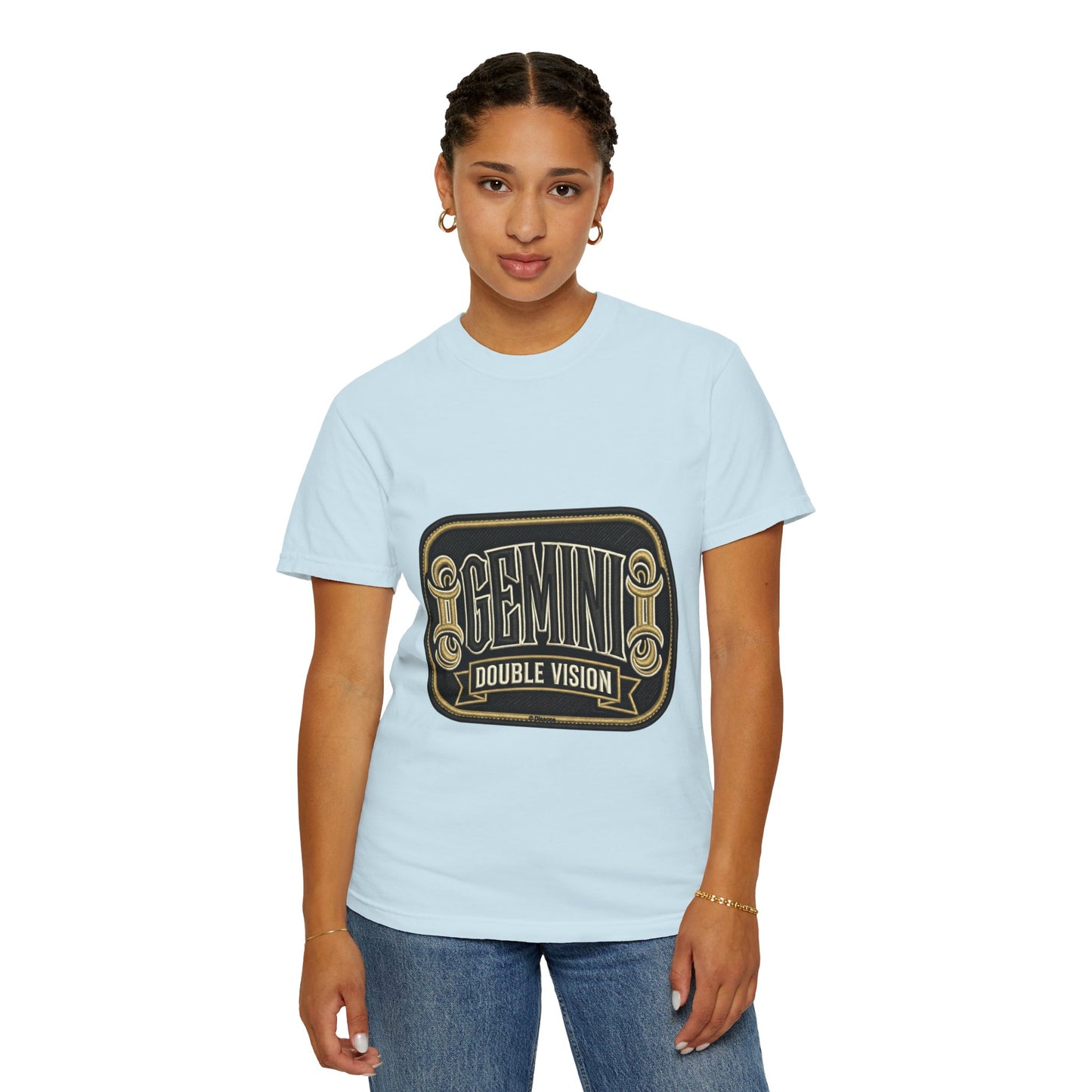 Gemini Double Vision T-Shirt — Zodiac Twin Graphic Tee