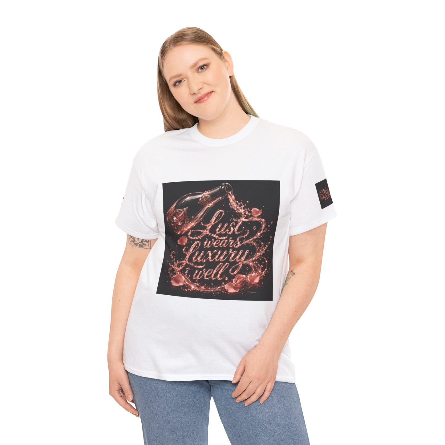 Lust Treats Luxury Well T-Shirt – Vintage Script Graphic Tee