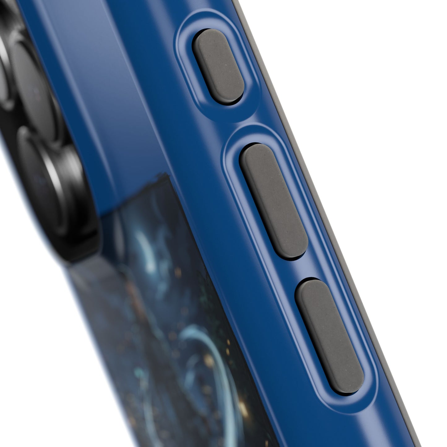 Magnetic Impact-Resistant Phone Case — Night Warrior Sci‑Fi Design
