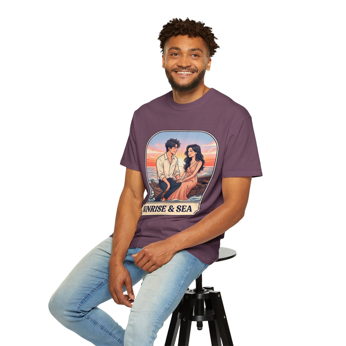 Sunrise & Sea Romantic Beach T-Shirt
