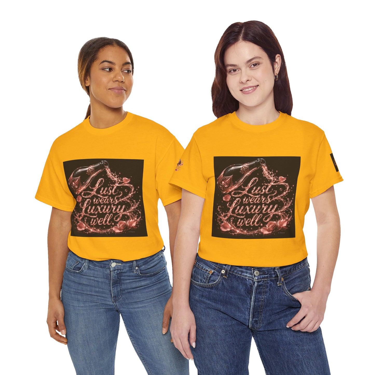 Lust Treats Luxury Well T-Shirt – Vintage Script Graphic Tee