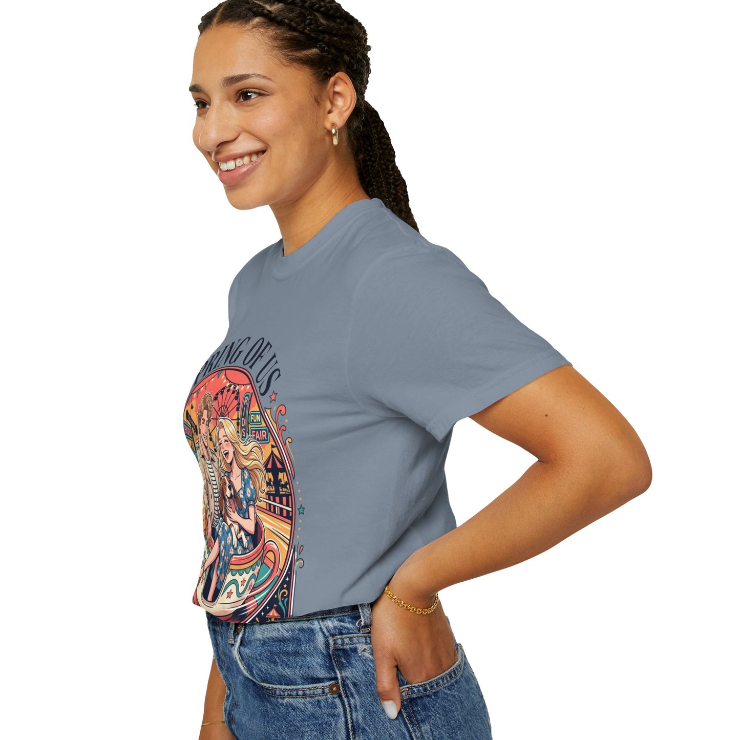 Spring of Us T-Shirt — Retro Carnival Couple Tee (Spring Festival Concert)