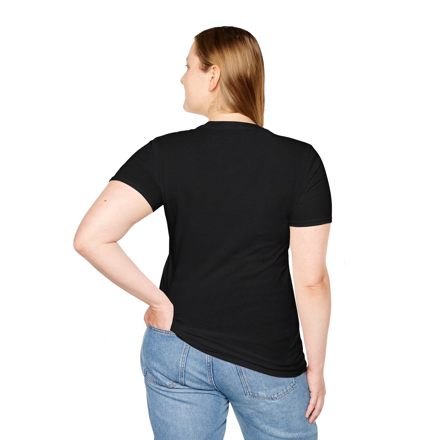 Winter String Lights Stroll T-Shirt — Cozy Holiday Street Scene Graphic Tee
