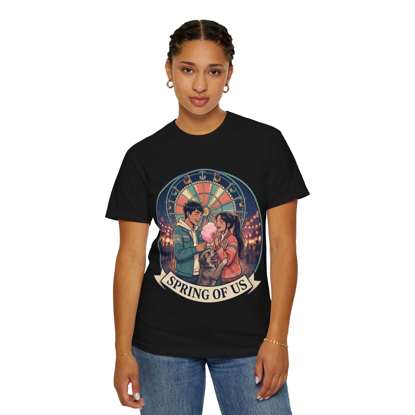 Spring of Us T-Shirt — Romantic Carnival Graphic Tee