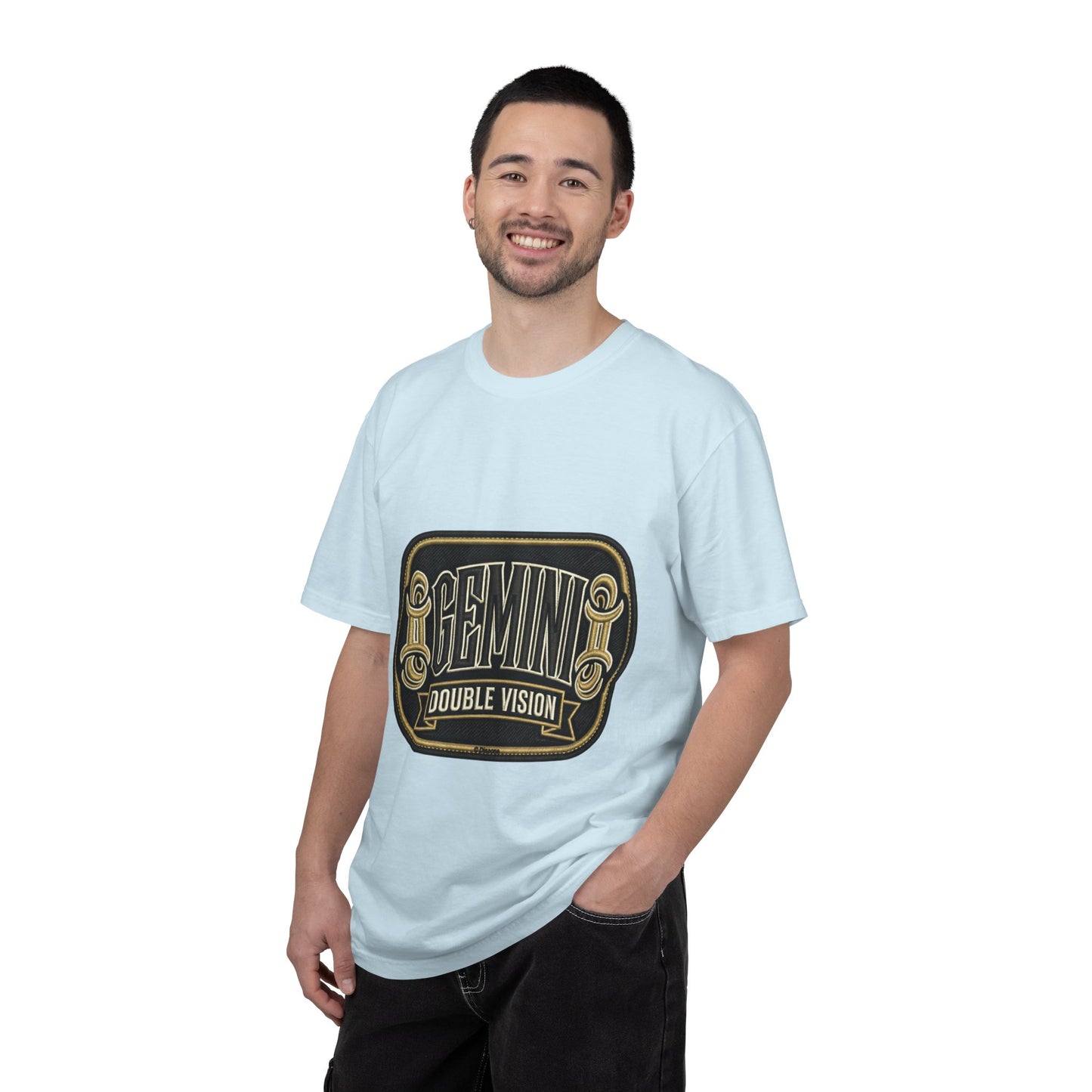 Gemini Double Vision T-Shirt — Zodiac Twin Graphic Tee