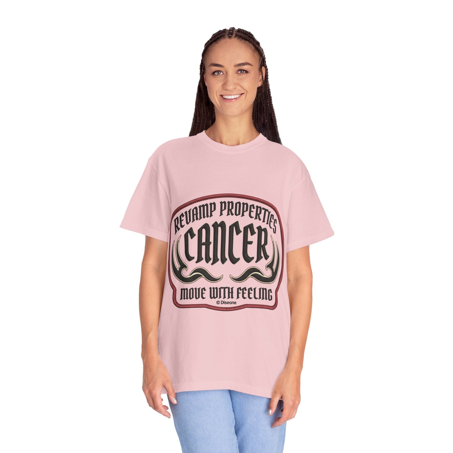 Cancer Zodiac T-Shirt — 'Move With Feeling' Astrology Tee