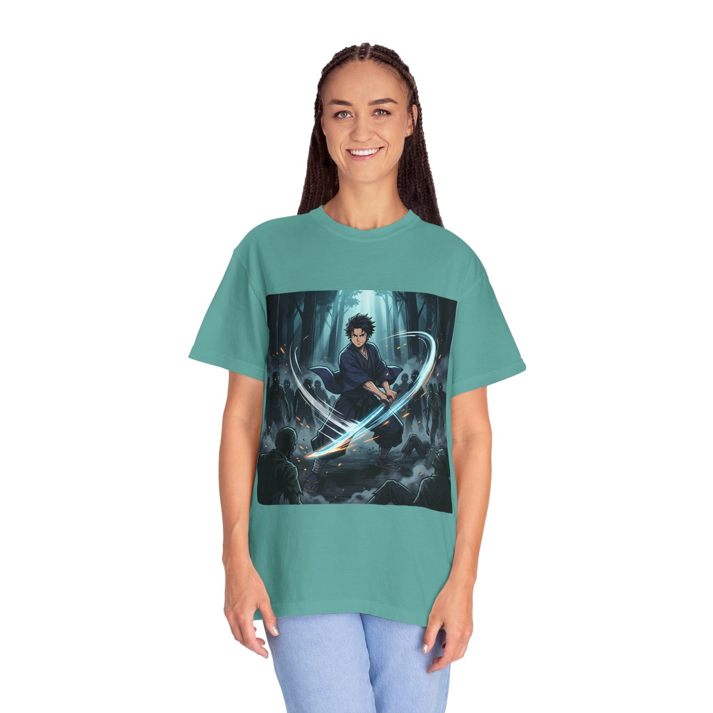 Mage Battlemage T‑Shirt — Fantasy Wizard Magic Sword Illustration Tee