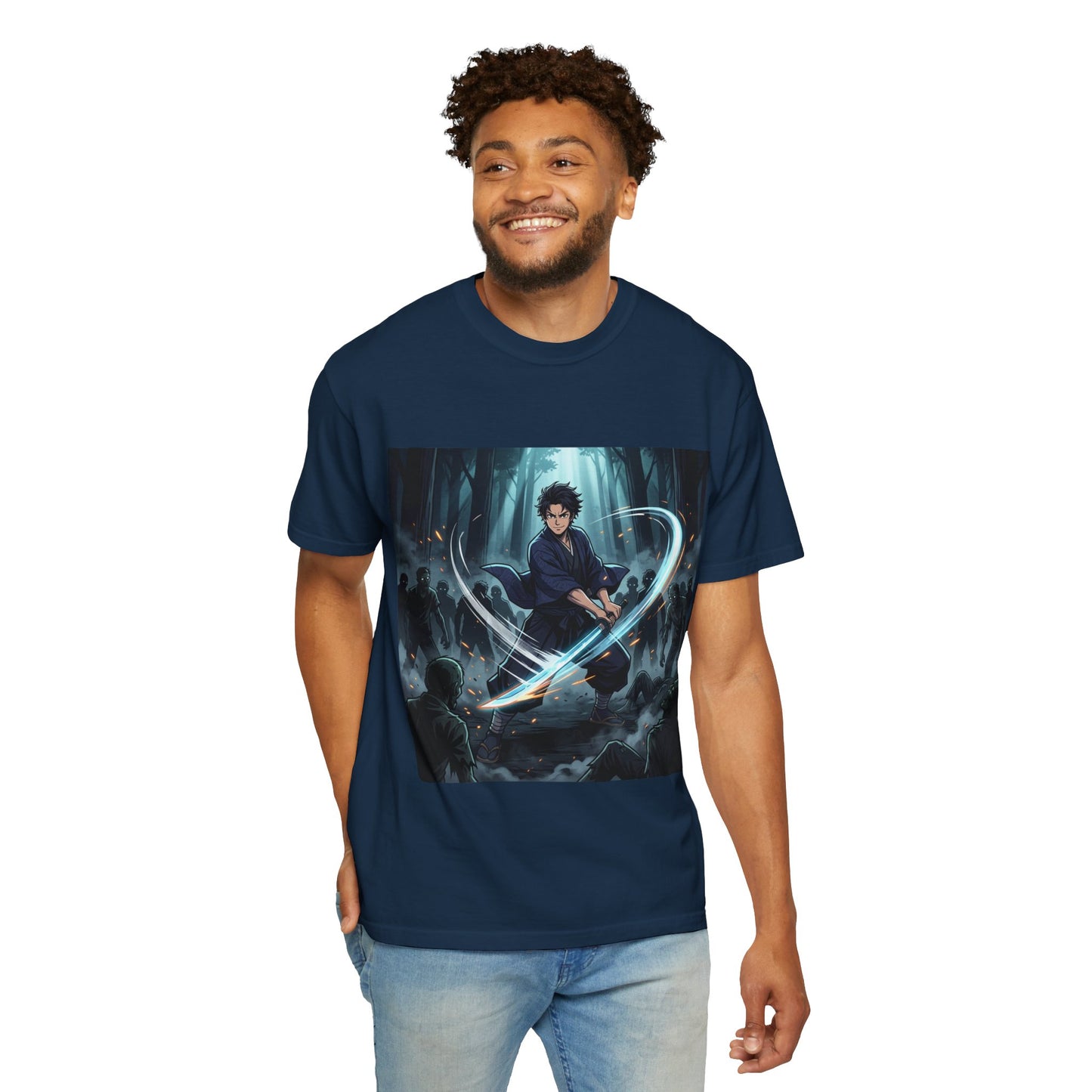 Mage Battlemage T‑Shirt — Fantasy Wizard Magic Sword Illustration Tee