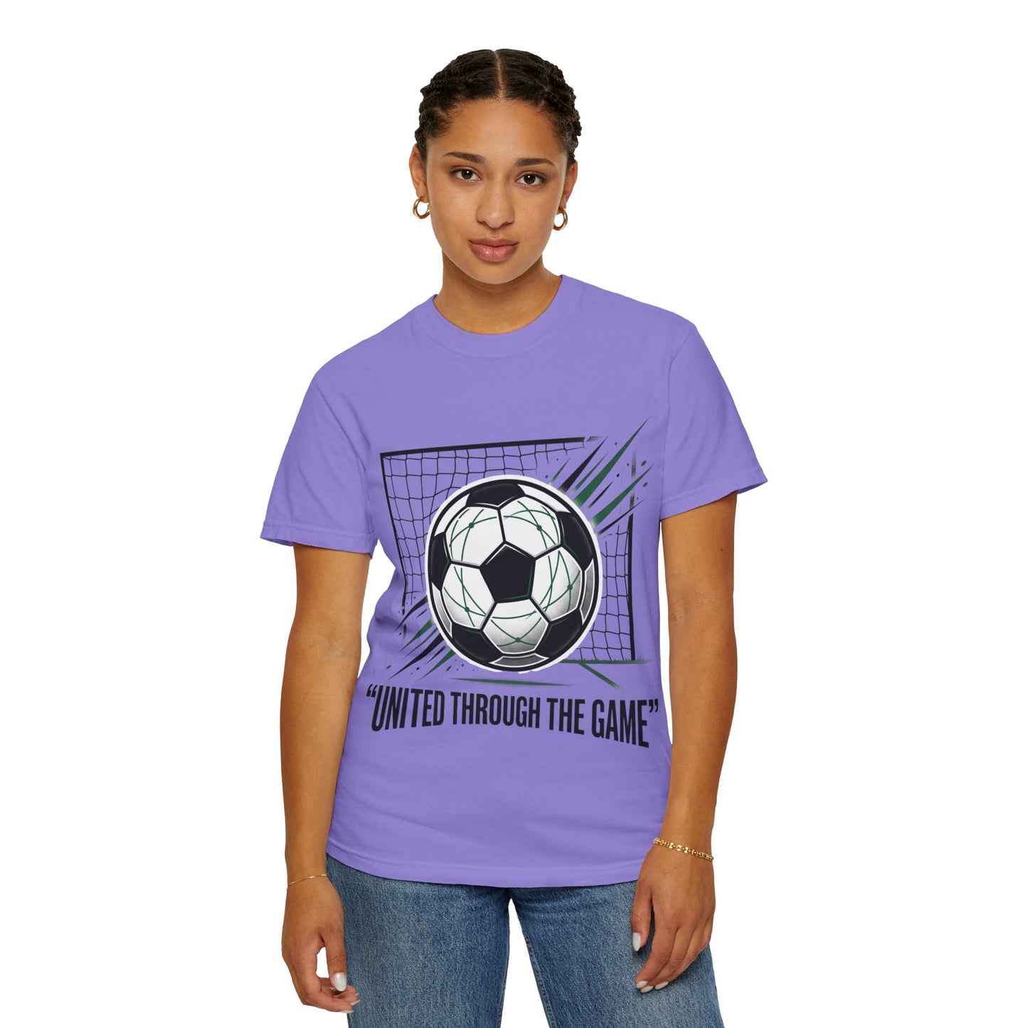Soccer Graphic T-Shirt — "United Through The Game"