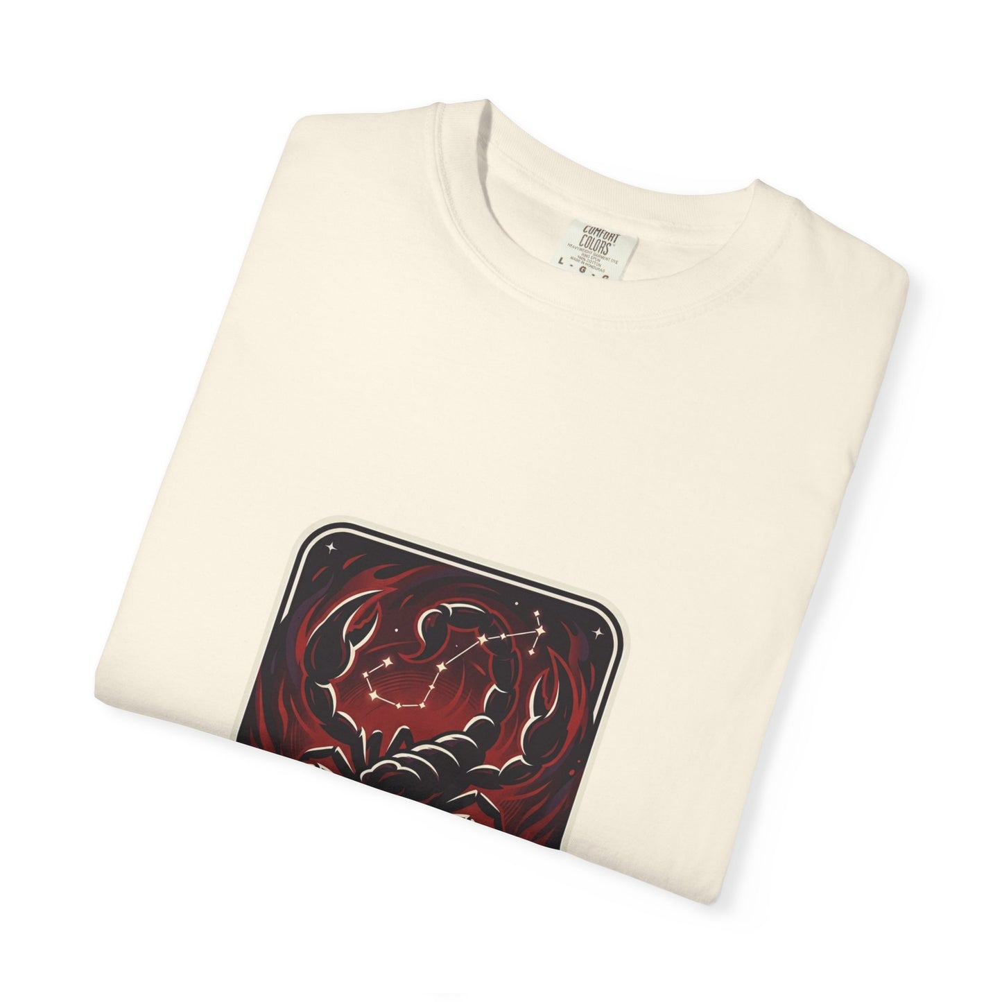 Scorpio Zodiac T-Shirt — Bold Red Scorpion Astrological Tee