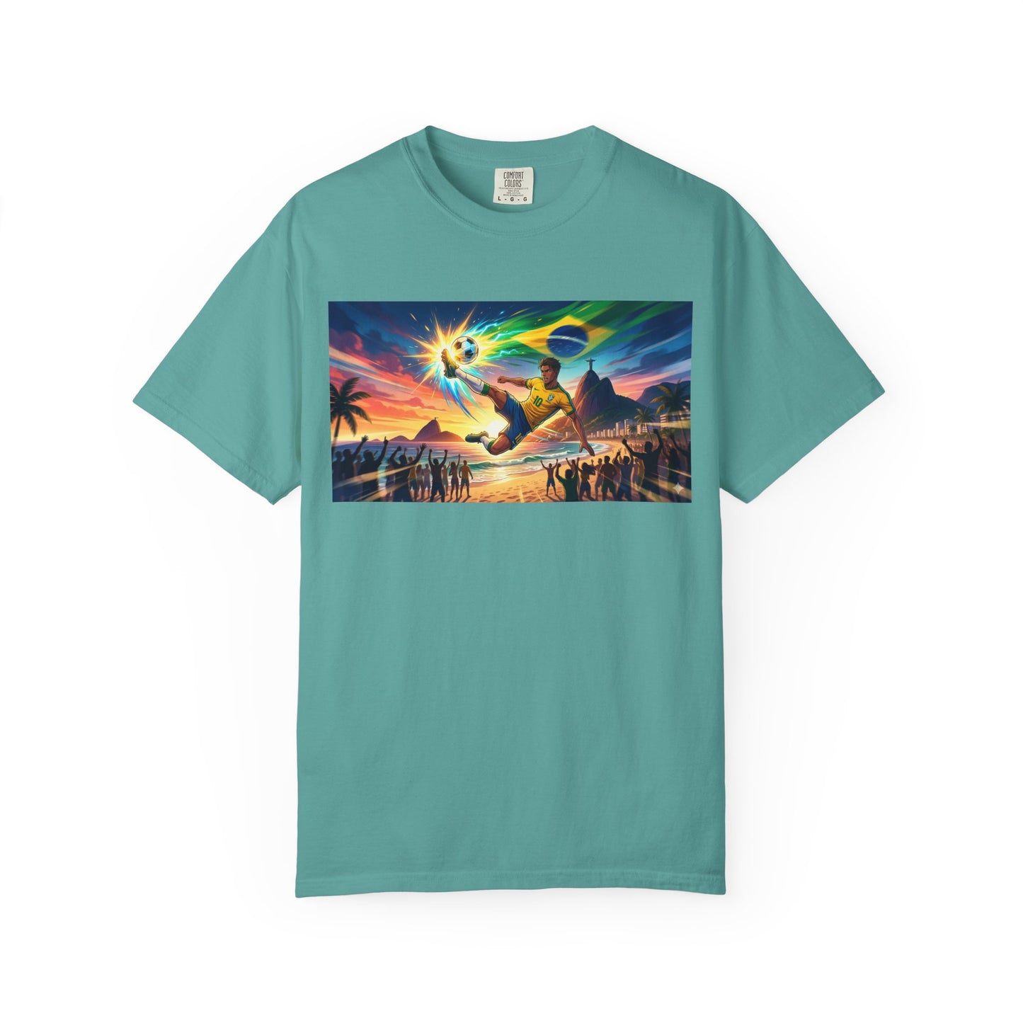 Brazil — Energy + Football Graphic T-Shirt