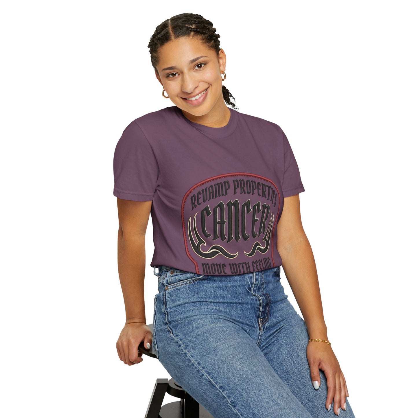 Cancer Zodiac T-Shirt — 'Move With Feeling' Astrology Tee