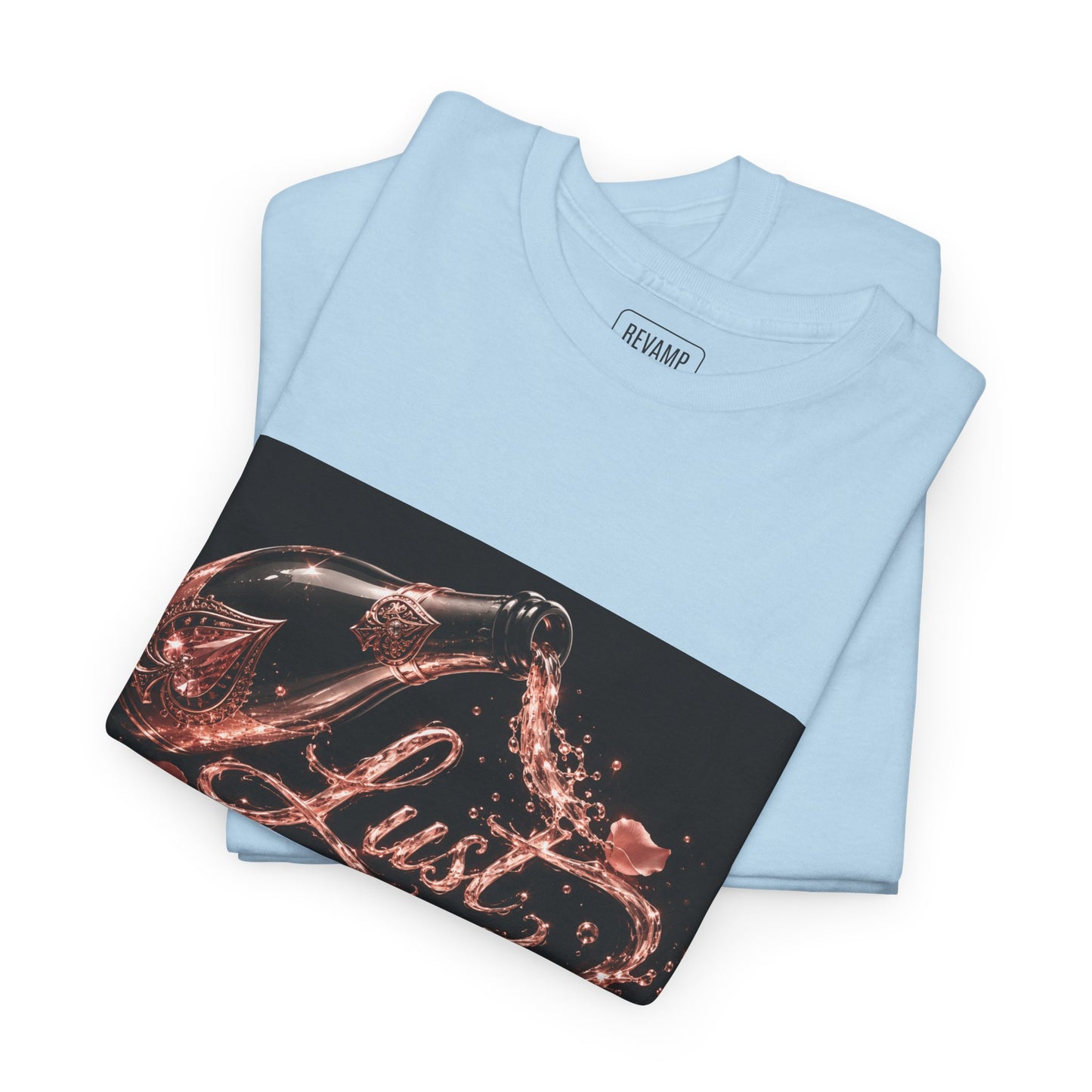 Lust Treats Luxury Well T-Shirt – Vintage Script Graphic Tee
