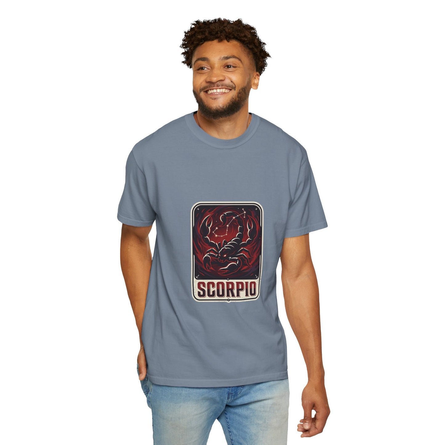 Scorpio Zodiac T-Shirt — Bold Red Scorpion Astrological Tee