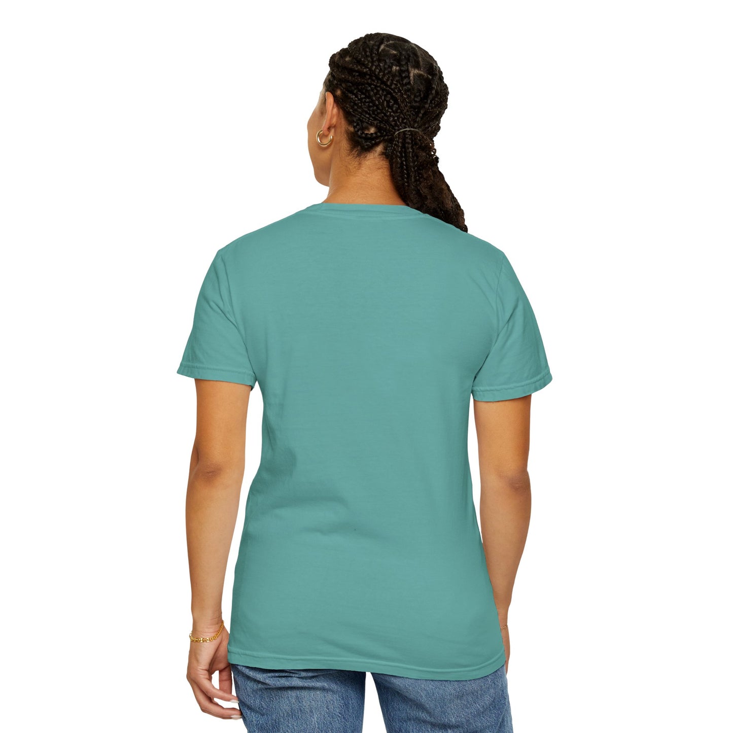 Romantic Bluebonnet Field T-Shirt — Couple in Wildflower Meadow Art Tee