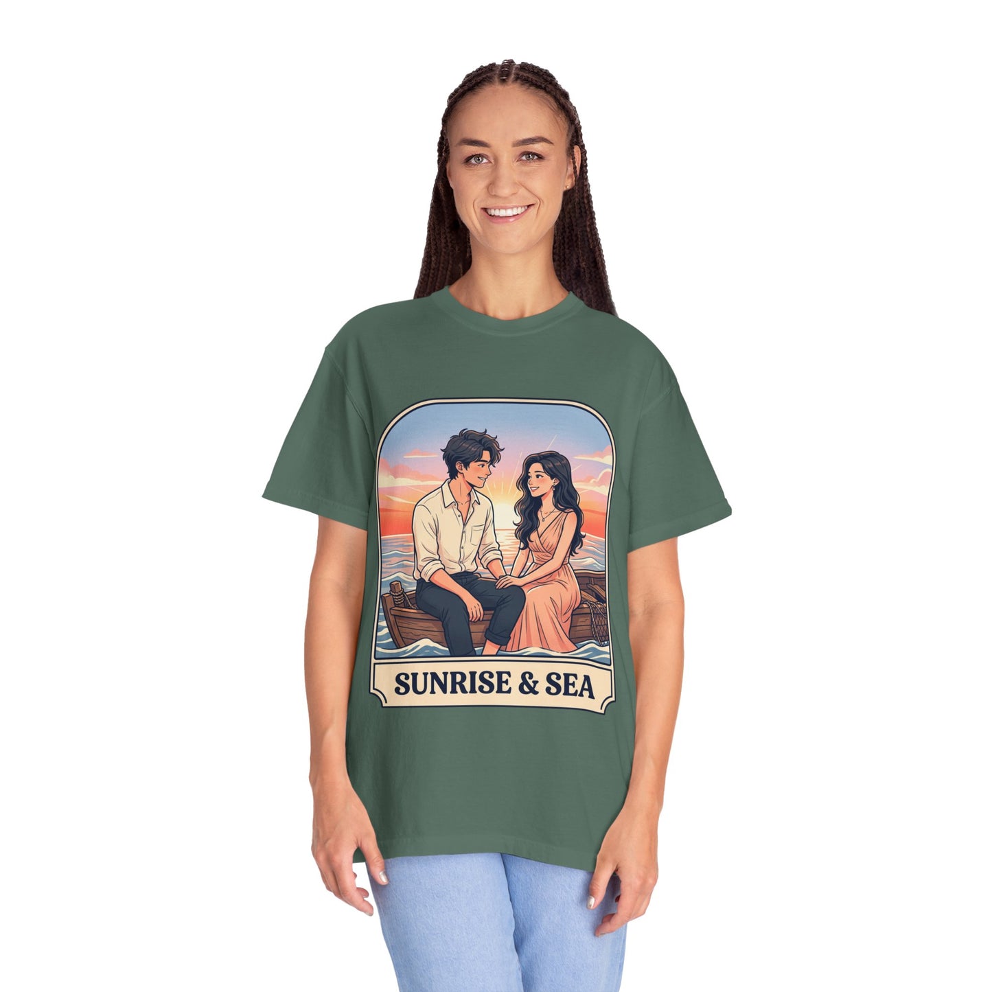 Sunrise & Sea Romantic Beach T-Shirt